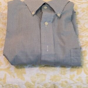 Men's Blue Button-Down Shirt